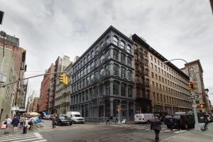 Yorkshire Architectural photography by Olivia Johnston, photo of cast iron architecture in SoHo