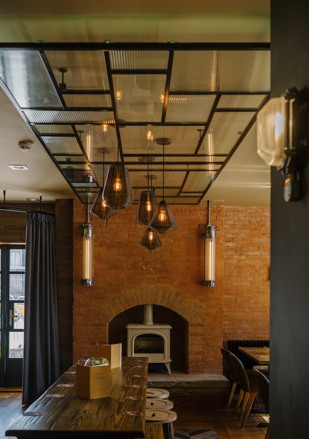 Interior photography of a pub in Leeds
