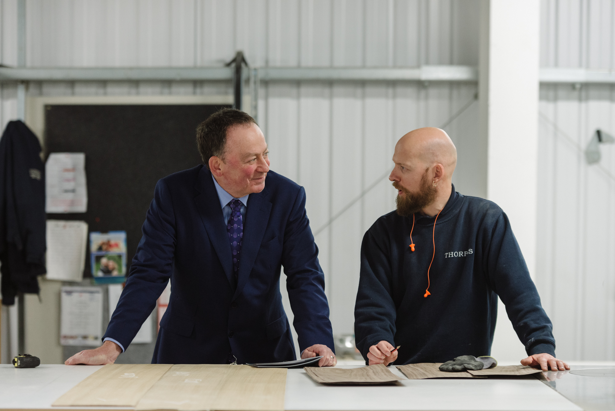 Thorpes Joinery commercial business photography in Yorkshire