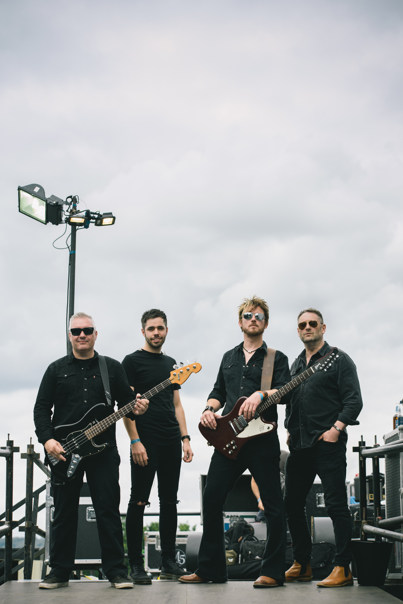 Austin Gold Band Portrait, Music photography at Ramblin Man Fair 2019