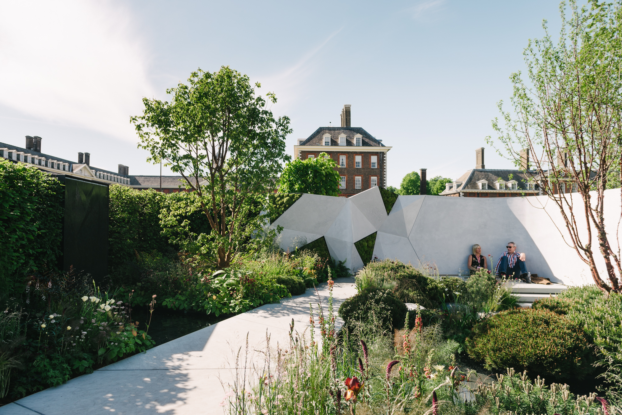 Chelsea Flower Show 2017, Architectural photography by Leeds photographer Olivia Johnston, RHS Chelsea show garden