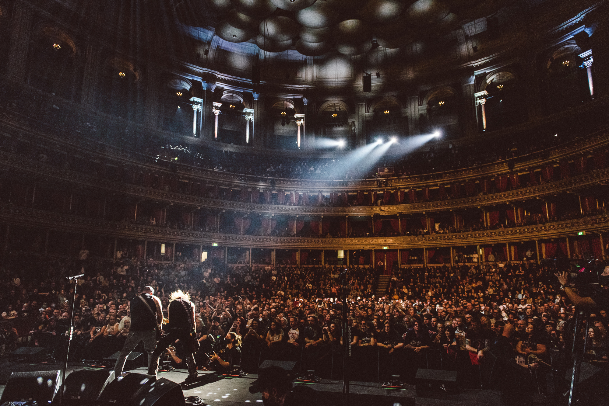 Black Stone Cherry performing at the Royal Albert Hall in London.