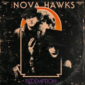 Press album artwork by Olivia Johnston. Music photography for Nova Hawks.